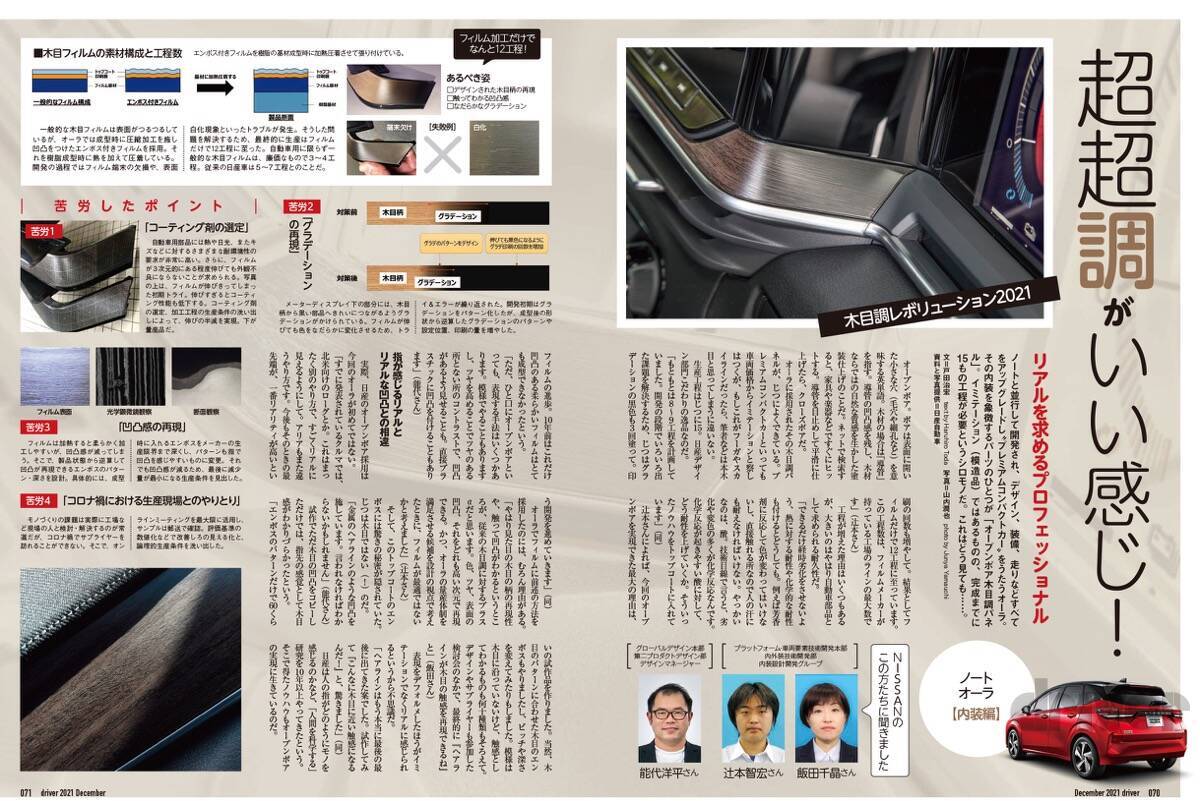＜最新号＞ドライバー2021年12月号が発売。BRZ公道試乗、最終限定車NSXタイプＳ試乗、決め手はここにあった！　カローラ クロス／ワゴンＲスマイル／シビック／ノート オーラ vsそれぞれのライバル。冬タイヤ／厳選アイテム総ざらい＜10月20日＞