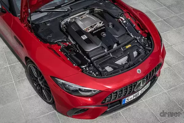 「【本国発表】メルセデス・ベンツのSLが約10年ぶりのフルモデルチェンジ！　メルセデスAMGがゼロから設計し、PHEV登場も間近か!?」の画像