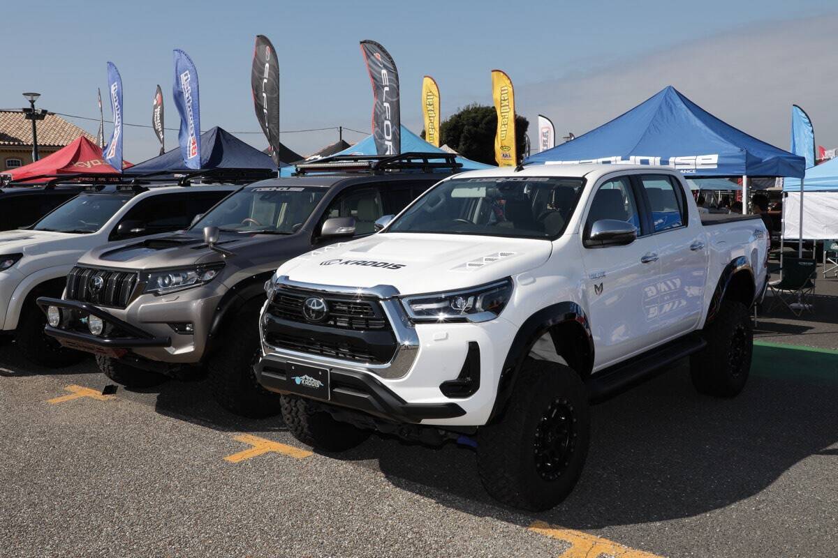 ヨンクカスタムの熱気が帯びる「2nd JOA MEETING in長井海の手公園」