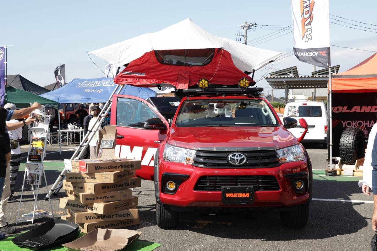 ヨンクカスタムの熱気が帯びる「2nd JOA MEETING in長井海の手公園」