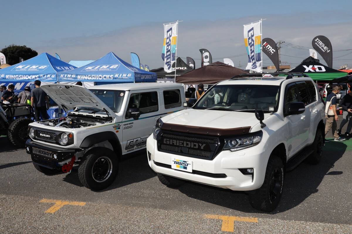 ヨンクカスタムの熱気が帯びる「2nd JOA MEETING in長井海の手公園」