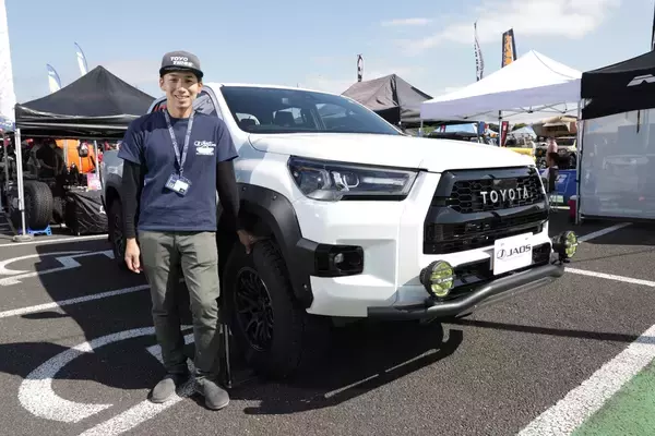 「ヨンクカスタムの熱気が帯びる「2nd JOA MEETING in長井海の手公園」」の画像