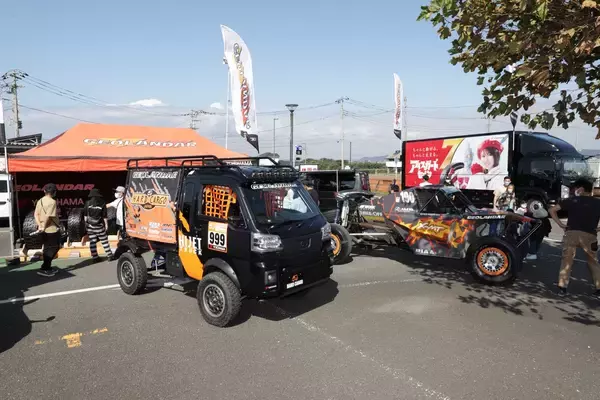 「ヨンクカスタムの熱気が帯びる「2nd JOA MEETING in長井海の手公園」」の画像