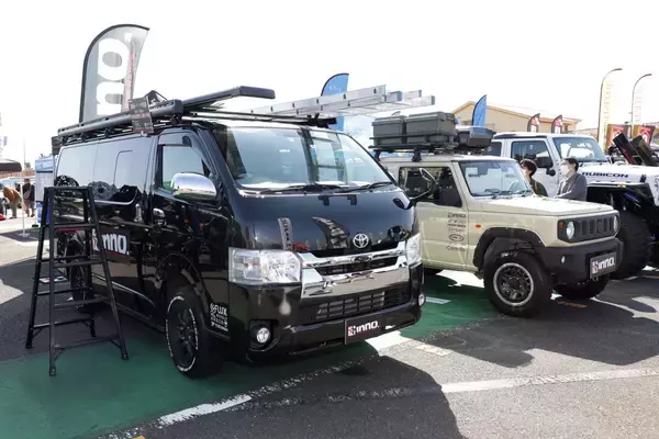 「ヨンクカスタムの熱気が帯びる「2nd JOA MEETING in長井海の手公園」」の画像