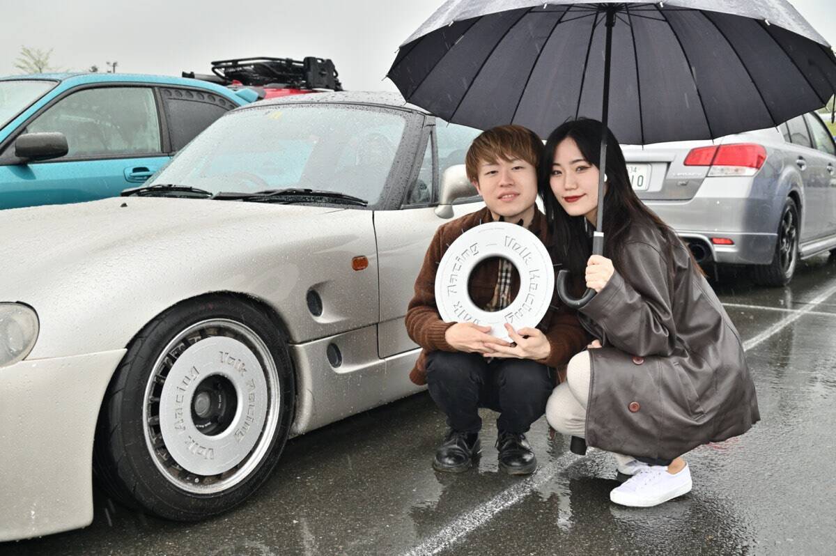 レイズホイールカスタムのお手本…700台を超えるレイズユーザーが富士に集結！「2022 RAYS FAN MEETING」開催