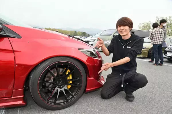 「レイズホイールカスタムのお手本…700台を超えるレイズユーザーが富士に集結！「2022 RAYS FAN MEETING」開催」の画像