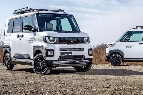 JAOS流カスタムがキマる。三菱デリカミニ ジャオススタイルに注目！