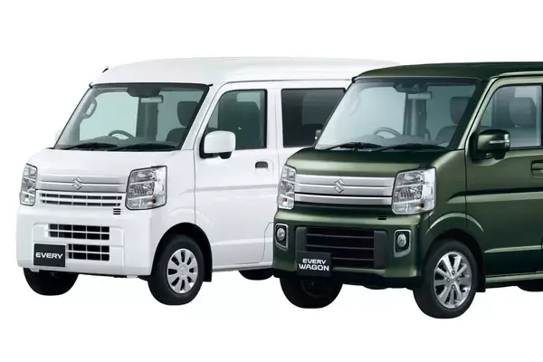 エブリイ、エブリイワゴンが一部仕様変更を実施。安全・快適装備を充実させた