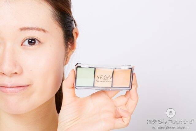 100円コスメ ダイソー Ur Glam ユーアーグラム コンシーラーパレット のカバー力 補正力を徹底検証 年1月9日 エキサイトニュース 3 3