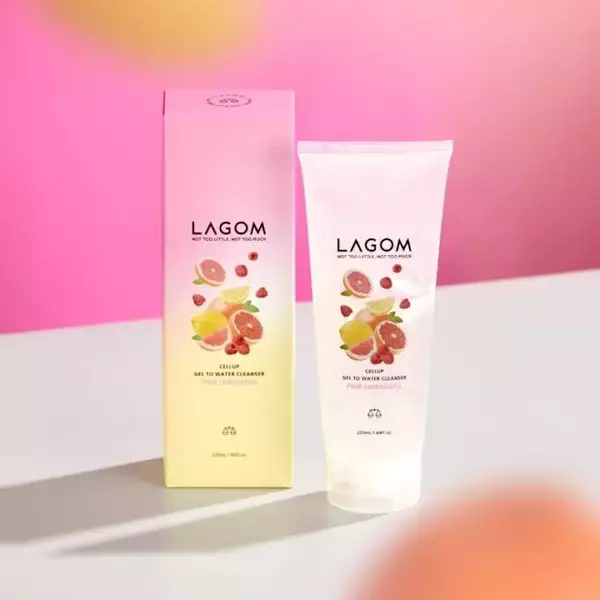 LAGOM、ピンクレモネードの香りで爽やかに洗い上げる限定洗顔アイテムが登場