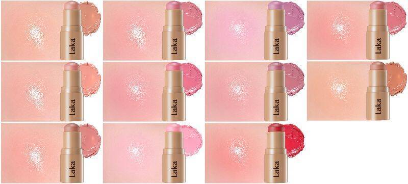 Laka、UVケアとツヤ発色を叶える「サンシールドグローイーチーク」発売