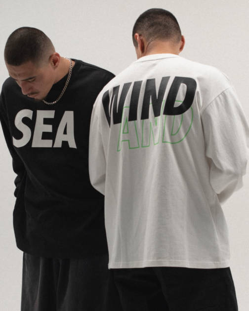 WIND AND SEA、8周年コレクション発売。スクリプトロゴ復刻や一点物のリワークも