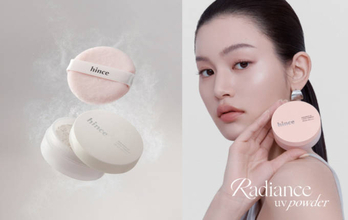 hince、光を味方につけた“ツヤ膜パウダー”「ラディアンスUVルースパウダー」発売