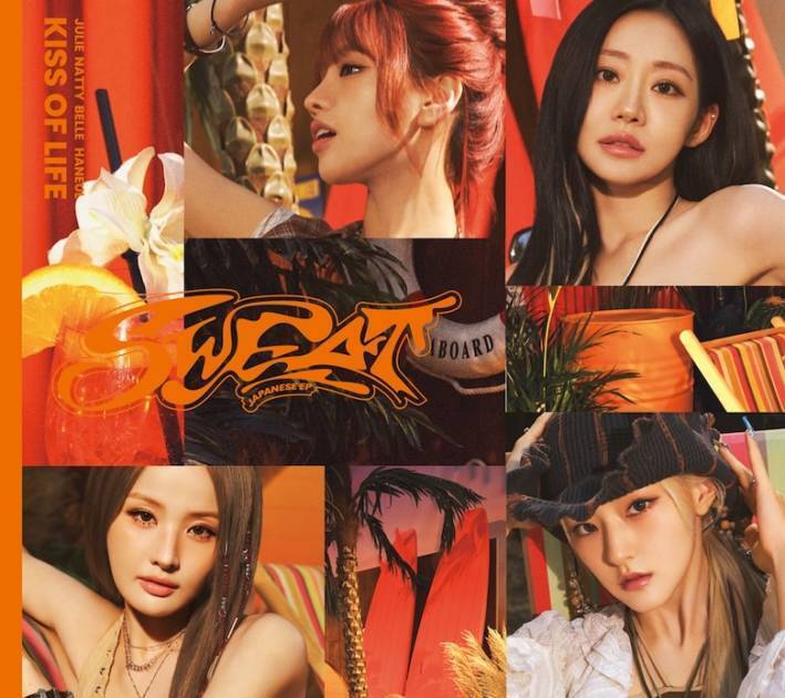 KISS OF LIFE、日本2ndミニアルバム『SWEAT -JAPANESE EP-』9月16日発売　日本オリジナル新曲も収録