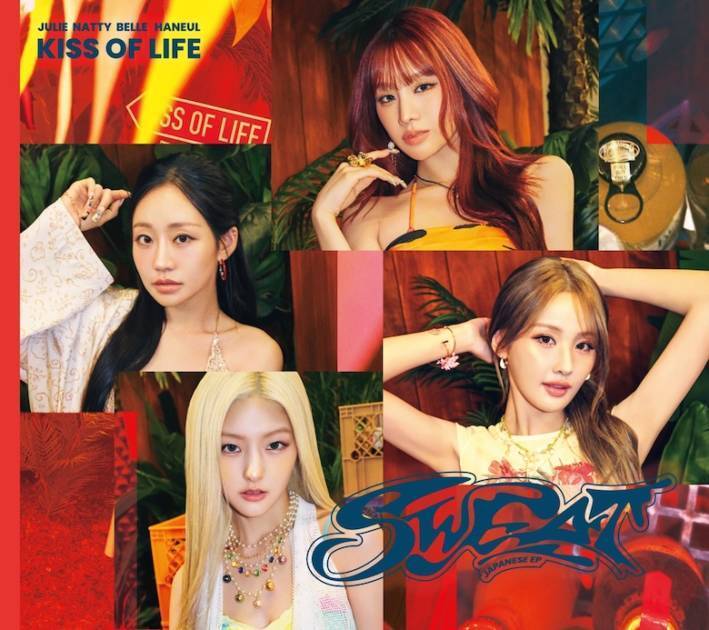 KISS OF LIFE、日本2ndミニアルバム『SWEAT -JAPANESE EP-』9月16日発売　日本オリジナル新曲も収録