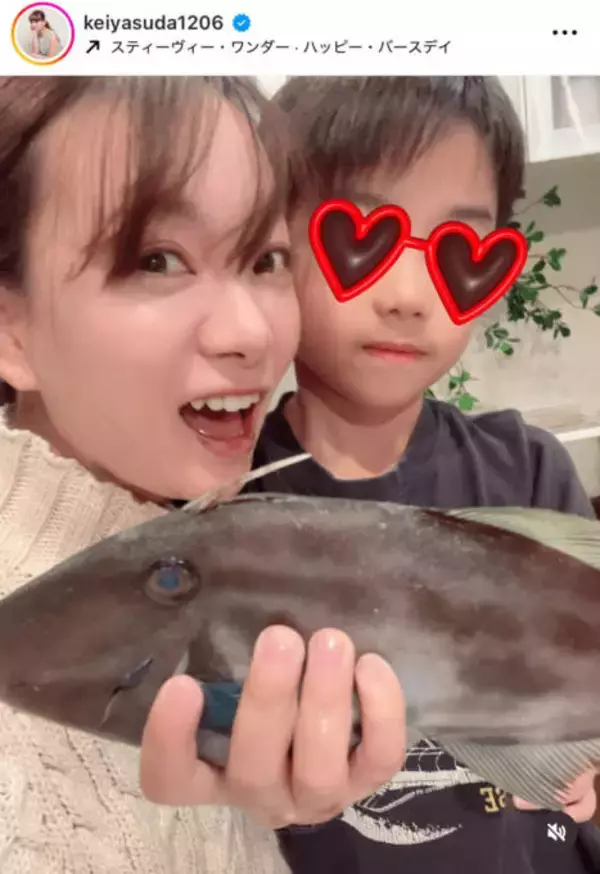 保田圭、息子＆愛犬の誕生日SHOTを公開「家族でお祝い」「良いお誕生日になりました」