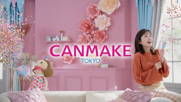 CANMAKE、小芝風花のかわいい目元に注目の新TVCMが10月1日から放映開始