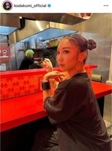 倖田來未、妹・misonoの店でのラーメン満喫SHOTにファンほっこり「姉妹愛感じます」「表情が可愛すぎ」