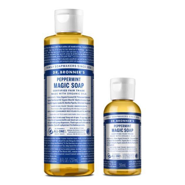 お風呂上りにエアコンいらずの爽快感！「ドクターブロナー マジックソープ ペパーミントセット」が限定発売