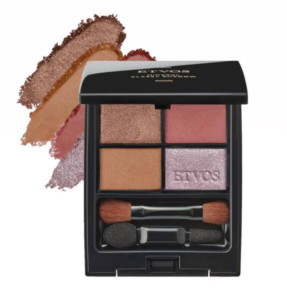 ETVOS、発売後大反響を呼んだ4色アイシャドー「ヴィンテージグリッター」が待望の限定復刻