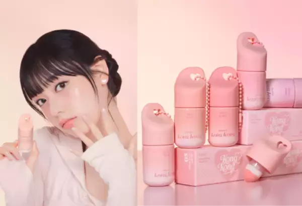 エチュード、じゅわっと血色感で多幸感UP『こんこんチーク』オンライン先行発売