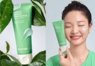 INNISFREE、緑茶由来のやさしさで洗う「グリーンティー セラミド クレンジングバーム」登場