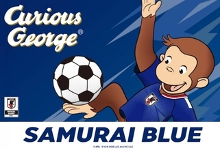 サッカー日本代表グッズが普段使いに広がる理由　「おさるのジョージ」コラボから見るW杯前の応援文化