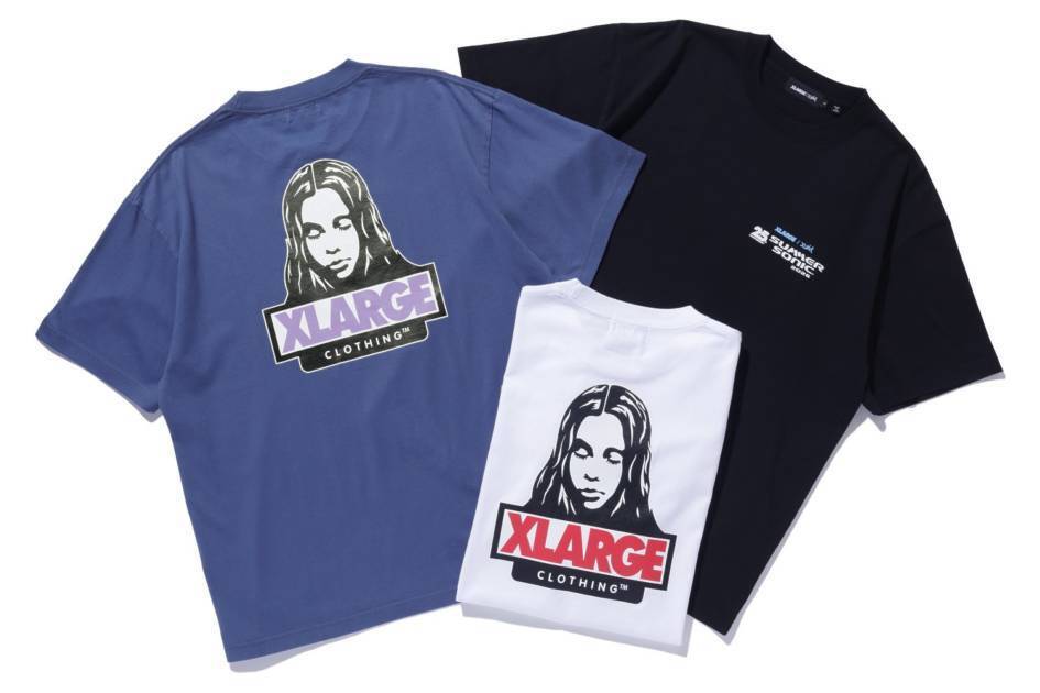 XLARGE・X-girl・サマソニのコラボTシャツが7月4日に発売。フィメールラッパー・3Li¥enを起用したキービジュアル公開
