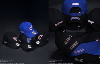 BLACKPINK×ニューエラ×MLB（TM)、ハートロゴ入りヘッドウェアを3月23日発売