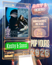『POP YOURS 2026』DAY1にKoshy ＆ Sonsiの出演が決定｜4月3日～5日開催のヒップホップフェス