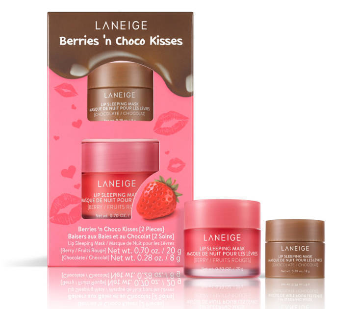 LANEIGE、「ミルクチョコ」×「ベリー」の甘酸っぱいリップマスク限定キットが登場