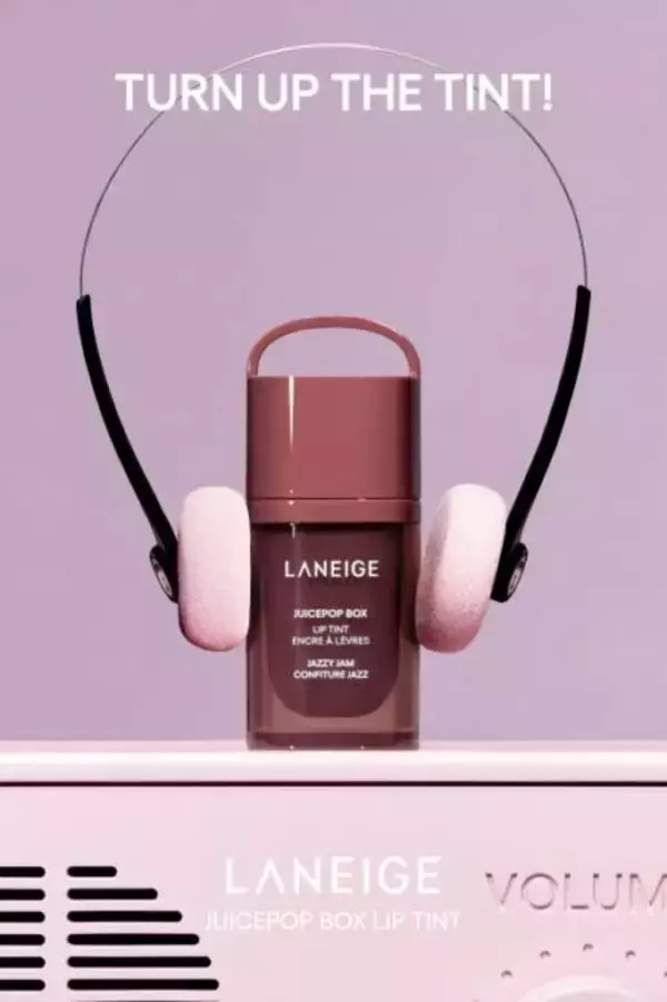 LANEIGE、ジューシー発色＆うるツヤティント「ジュースポップボックスリップティント」が新登場！