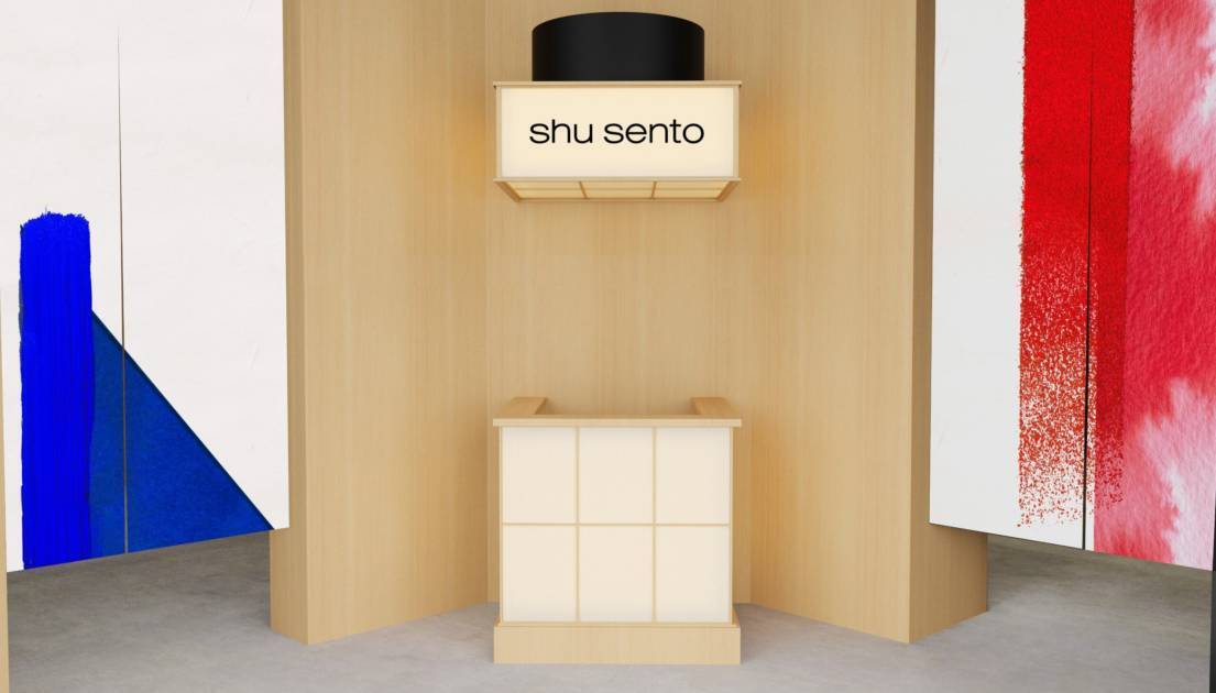 シュウ ウエムラの特別ポップアップイベント「shu sento」＆TEAMのFUMAとJOが“番頭”に｜3月27日～4月2日開催