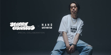 Jeremy Quartusとナノ・ユニバースがタッグ。スペシャルコラボアイテム3型の受注がスタート