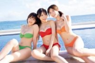 「ミスFLASH2026」グランプリの板野優花・佐々木明音・美波那緒、宮古島を舞台に眩しい水着姿を披露
