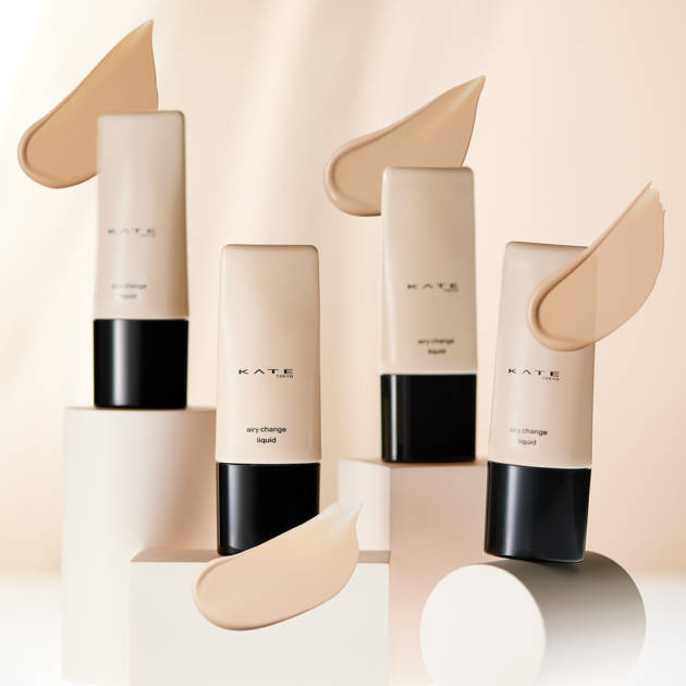 KATE、新作リキッドファンデーション「エアリーチェンジリキッド」登場