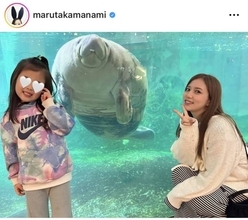 丸高愛実、家族で香川県へ！うどん＆水族館を大満喫する笑顔SHOTを公開「私も楽しみすぎた」