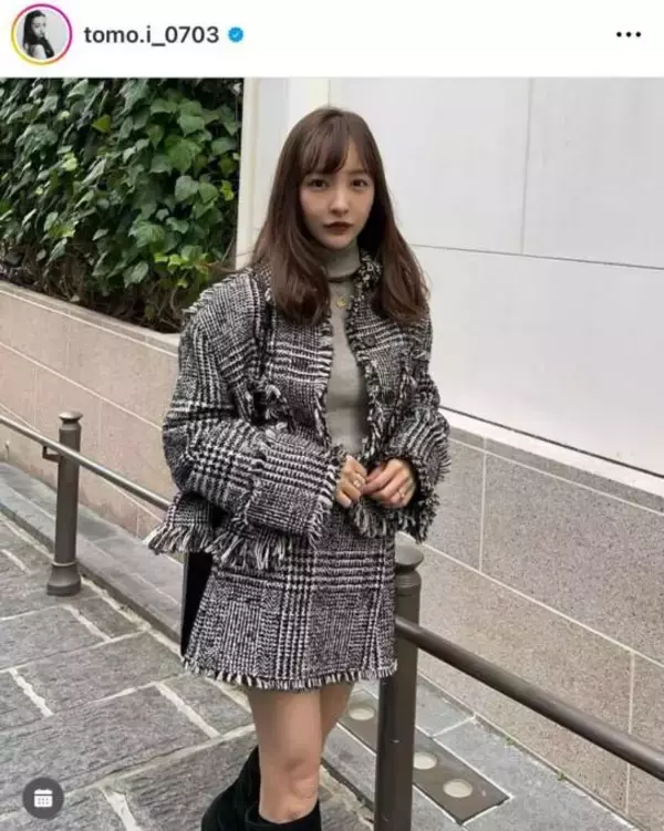 「ママには見えない」板野友美、すらり美脚のミニスカSHOTに称賛の声「スタイルいいね」