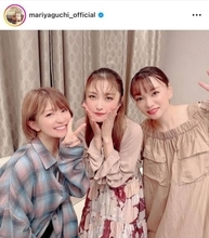 矢口真里、“頼れる同期と後輩”保田圭＆石川梨華との3SHOTに反響「可愛い笑顔」「三人とも美しい」