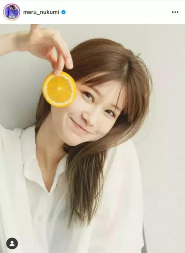 「透明感えぐ！」めるる、透明感あふれるシャツ姿の笑顔オフSHOTに反響「可愛すぎる」