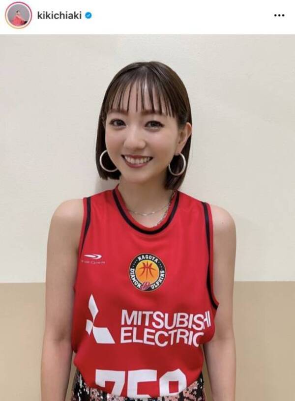 伊藤千晃 バスケユニフォーム スカートコーデに反響 似合いすぎ 最高に可愛い 22年5月2日 エキサイトニュース