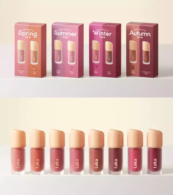 Lakaのベストセラー「フルーティーグラムティント」の人気カラーがミニデュオで登場