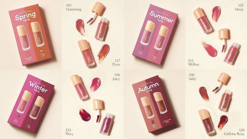 Lakaのベストセラー「フルーティーグラムティント」の人気カラーがミニデュオで登場