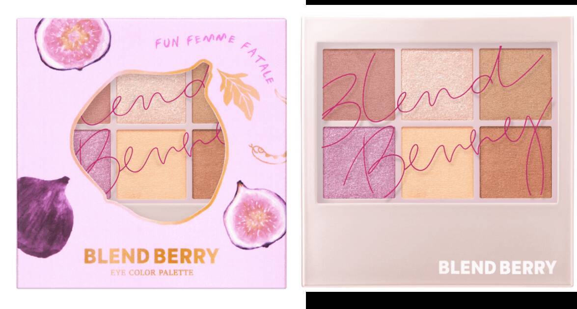 BLEND BERRY、優しく溶けあうスキントーンカラー！限定アイシャドウパレットを数量限定で新発売
