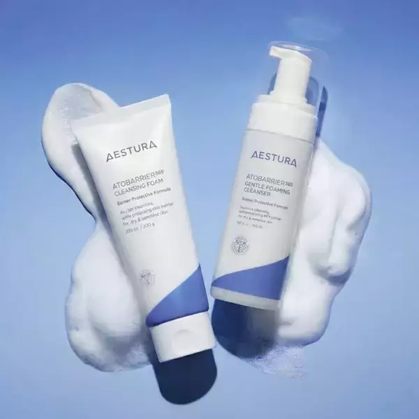 AESTURA、「アトバリア365」シリーズ初クレンジングフォーム誕生＆泡洗顔料もリニューアル