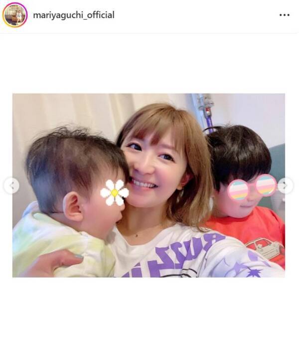 幸せかぞく 矢口真里 長男 次男とのほっこり3shotに反響 めっちゃ可愛い 素敵 22年6月13日 エキサイトニュース