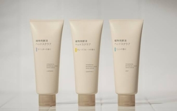 無印良品、シャンプー前に使用する頭皮用アイテム「植物発酵液 ヘッドスクラブ」3種を新発売
