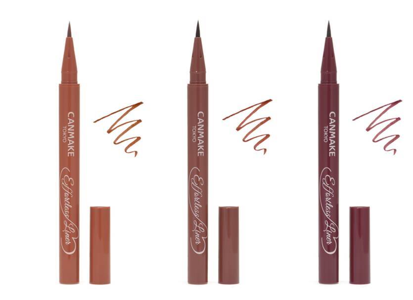 キャンメイクから、激細芯アイブロウが新登場＆ブラウンニュアンスの新アイライナーが10月下旬より発売