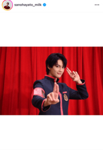 佐野勇斗『ゴチ』新レギュラーに！学ラン衣装SHOTで報告「とても嬉しいです！」