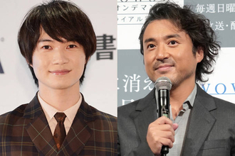 神木隆之介、ムロツヨシとの笑顔SHOT！『らんまん』サプライズ登場に反響「びっくり」「ええ〜って湧きました」